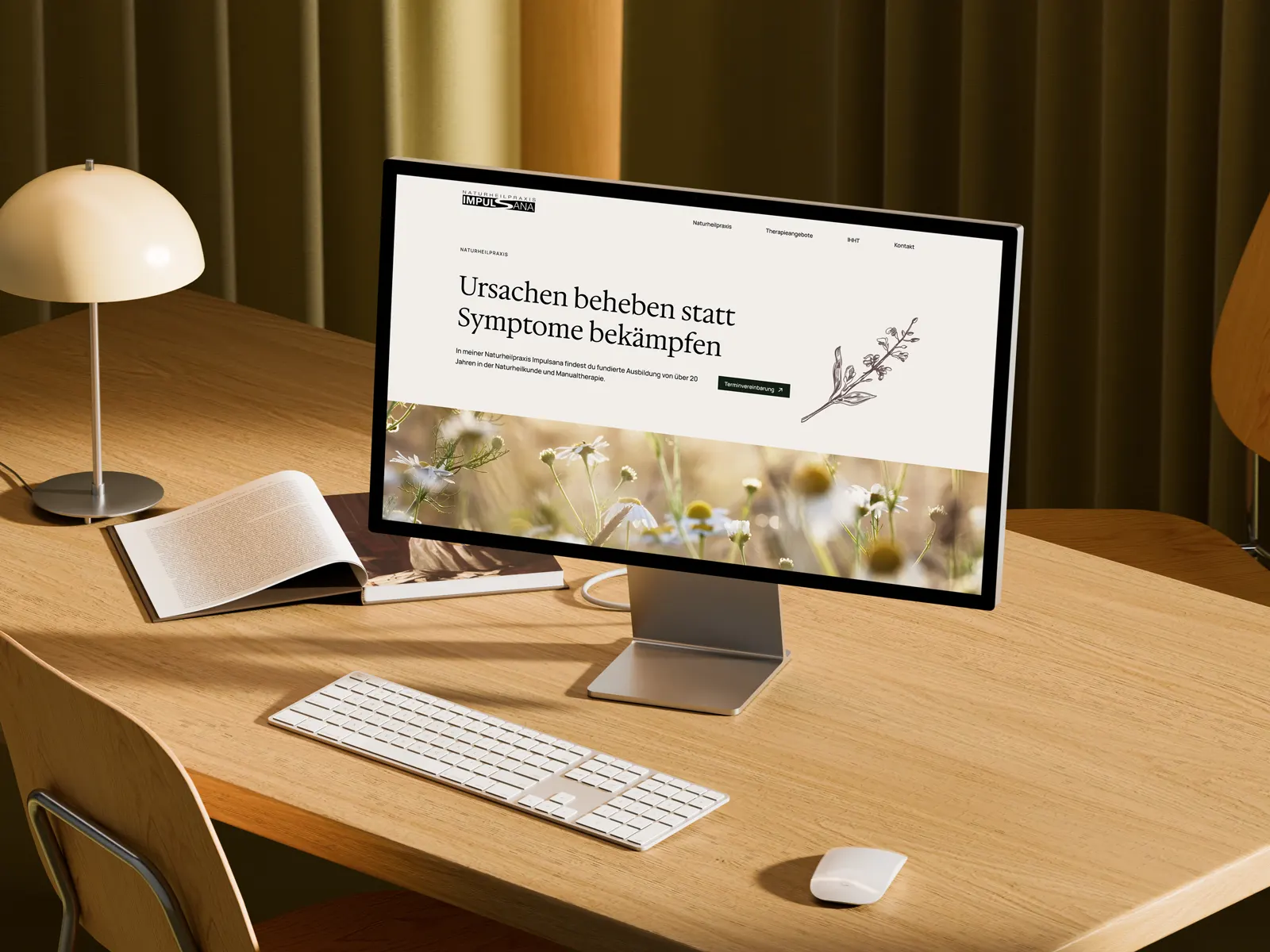 WordPress Theme - Naturheilpraxis Impulsana